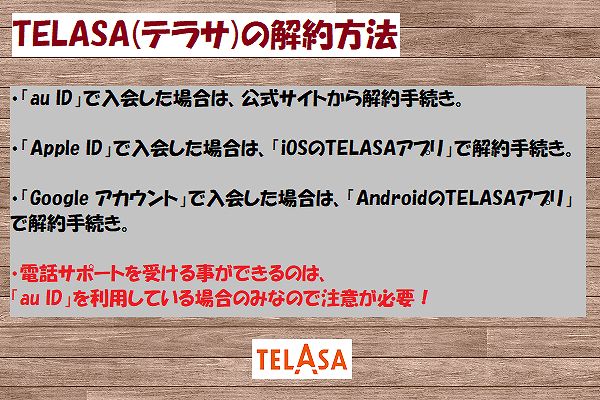 『TELASA(テラサ)』の解約方法-01